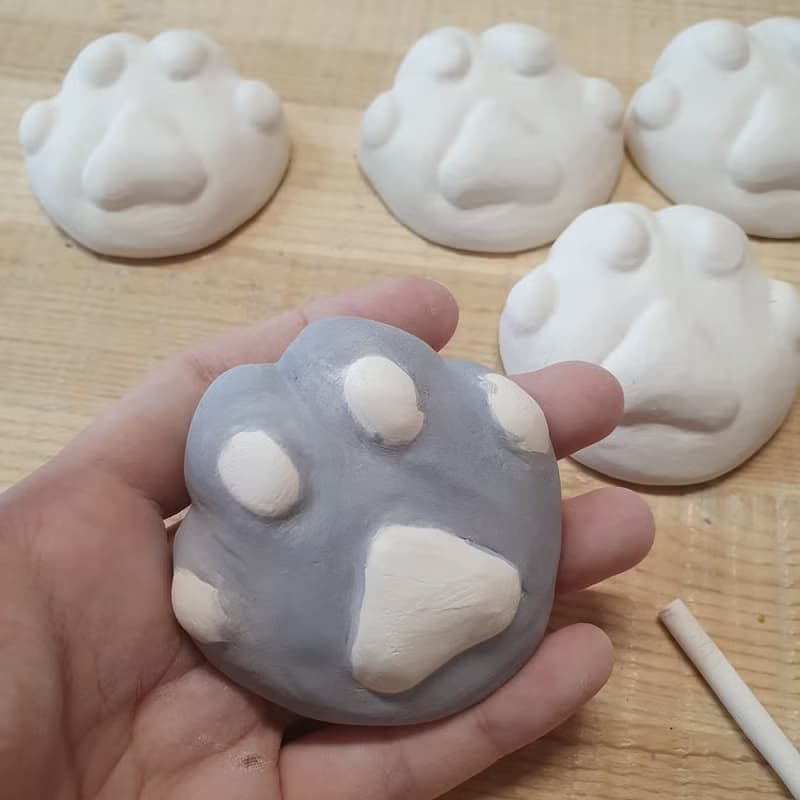 Ceramic Cat Paw Scent Diffusers