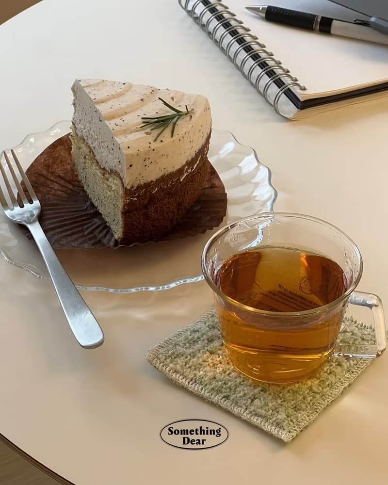 knit coaster