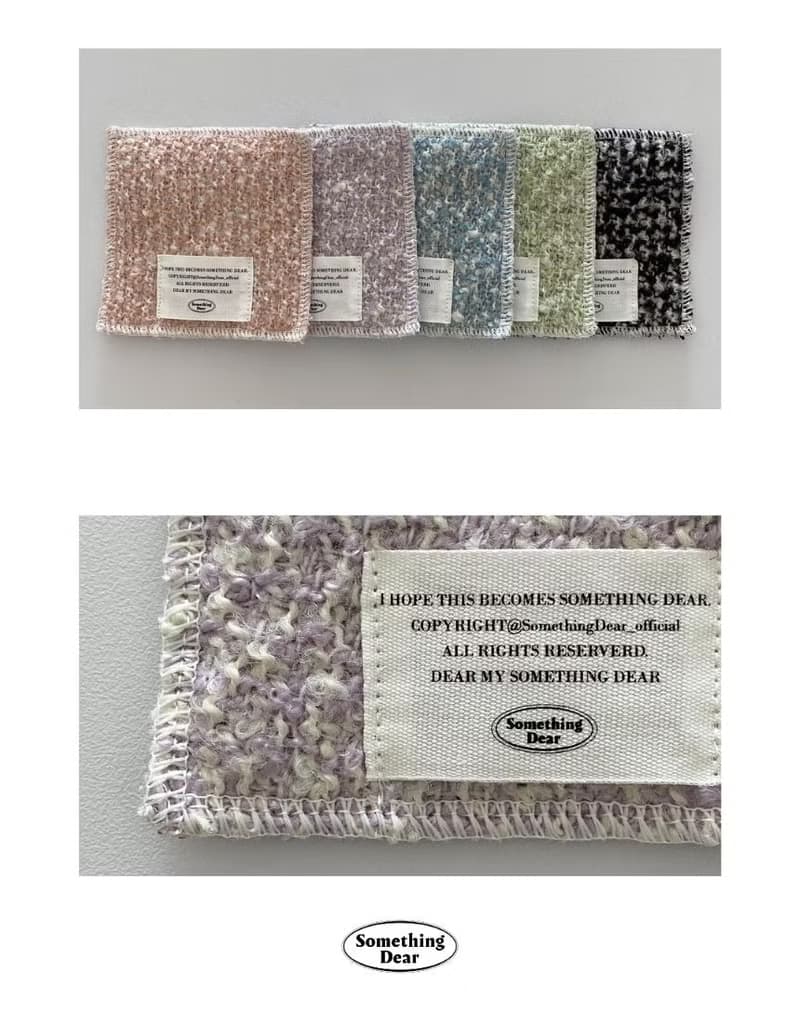 knit coaster