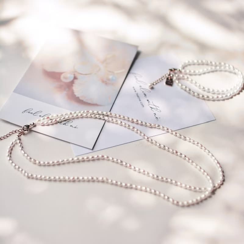 情竇初開 | 復古雙層珍珠手鏈項鏈