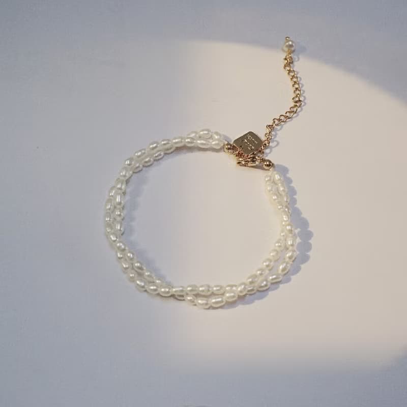 情竇初開 | 復古雙層珍珠手鏈項鏈