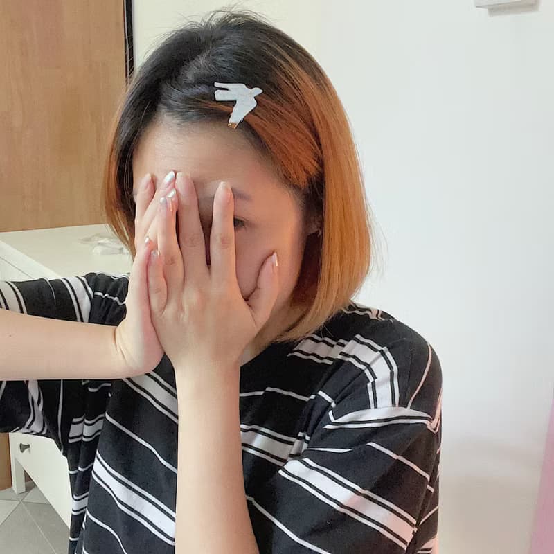 夏日清新兔子髮夾頭飾