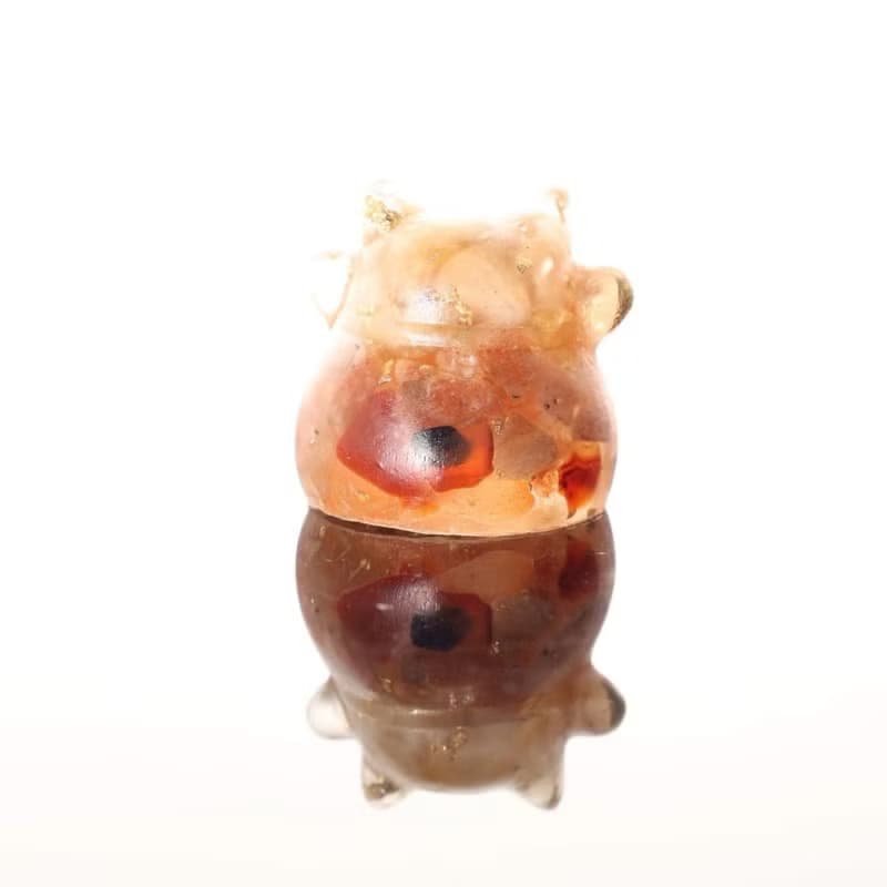 【快速出貨】鴻運當頭日式寶石瑪瑙招財貓 -財位開運