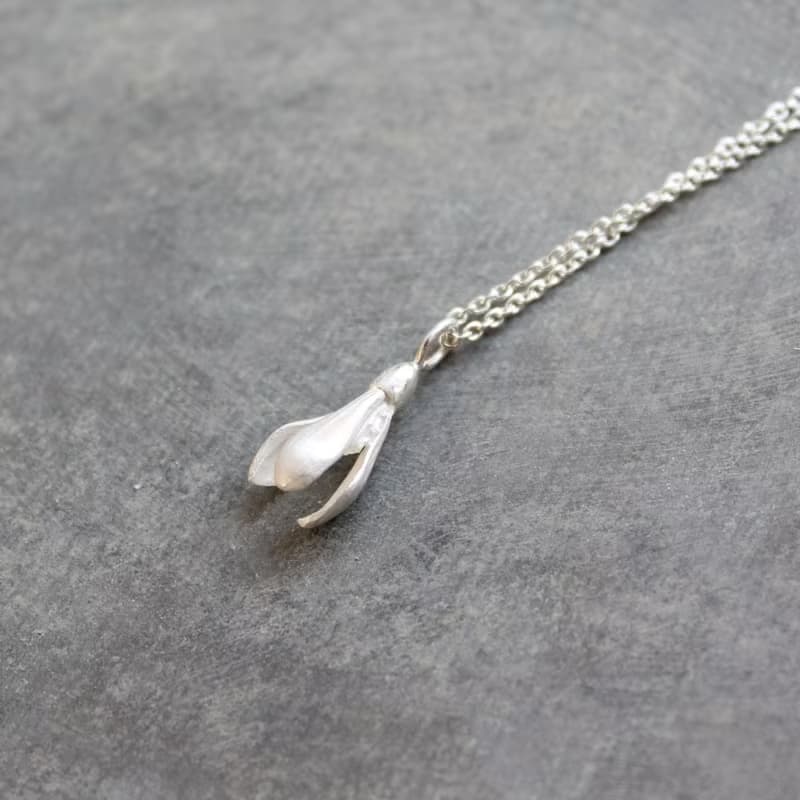 Snowdrop necklace