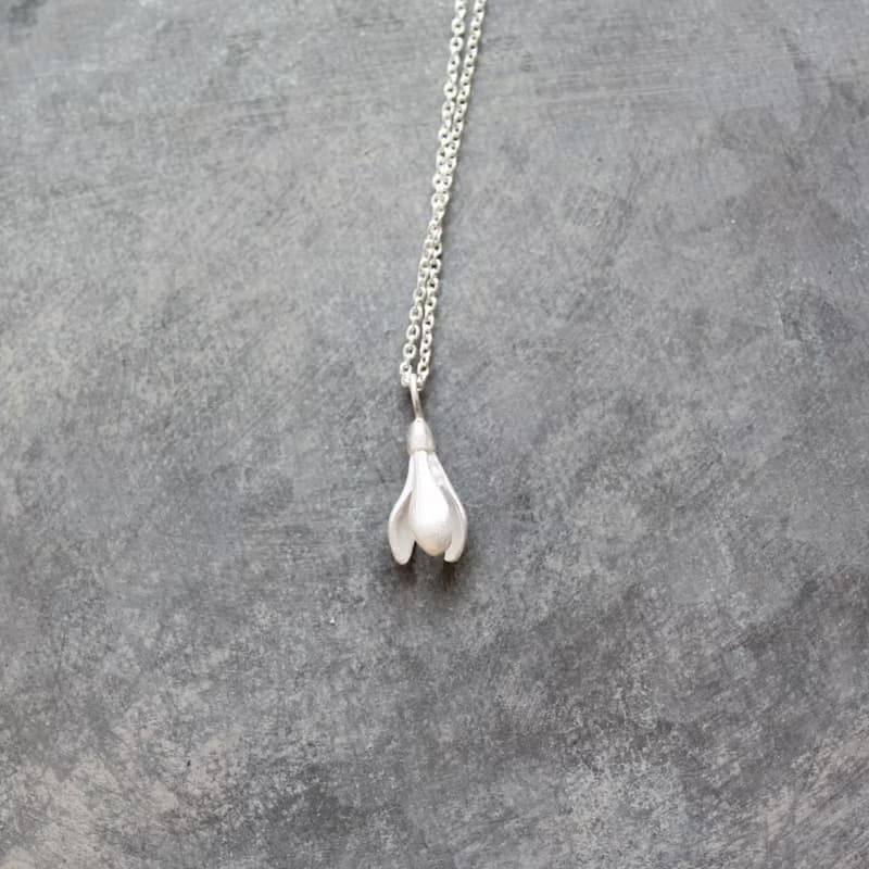 Snowdrop necklace