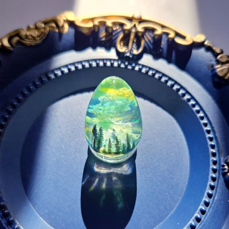 空　雲　雲レジン　空レジン 森林浴　癒し