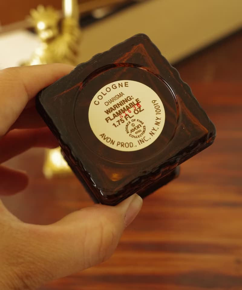 古董AVON 1970~1980年自由女神香水罐