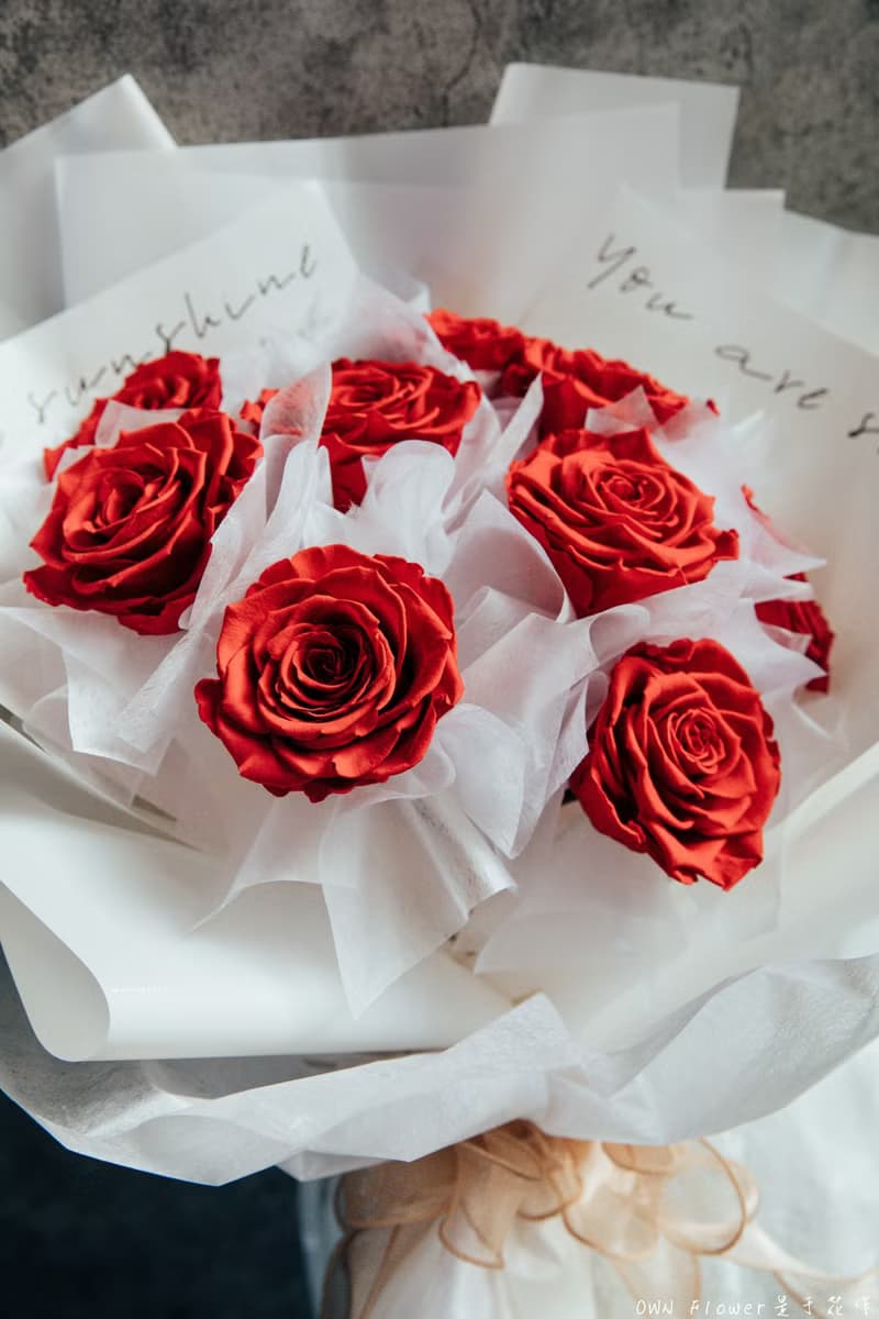 大型花束/求婚花束/紅玫瑰花束/永生花花束/情人節花束/七夕花束