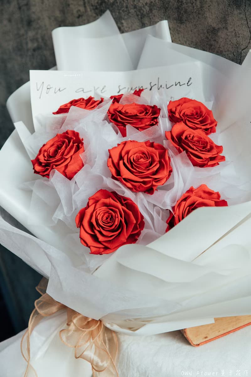 大型花束/求婚花束/紅玫瑰花束/永生花花束/情人節花束/七夕花束