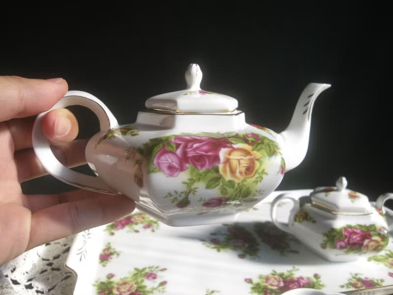 【老時光 OLD-TIME】早期 2000 ANGELIA FRAGRANCE茶具組