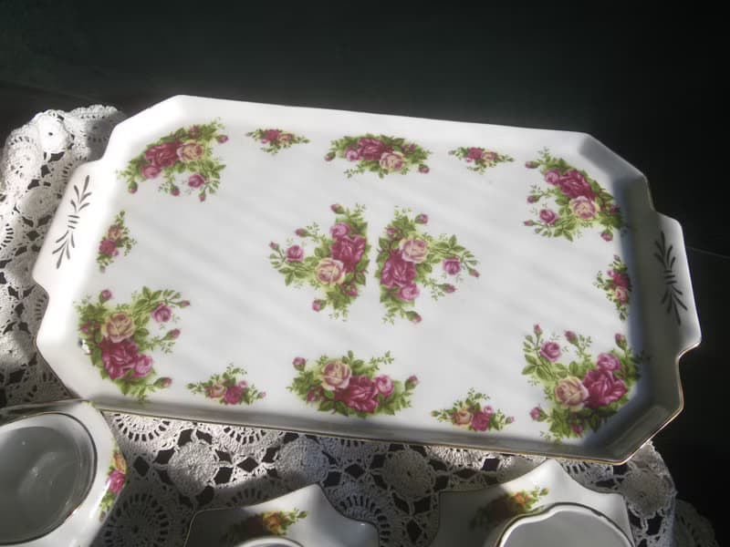 【老時光 OLD-TIME】早期 2000 ANGELIA FRAGRANCE茶具組