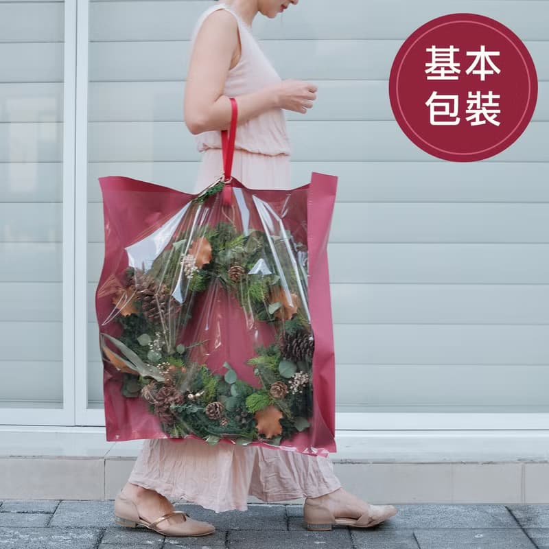 2024 - 木質系雪松聖誕花圈 /聖誕禮物 交換禮物 聖誕節