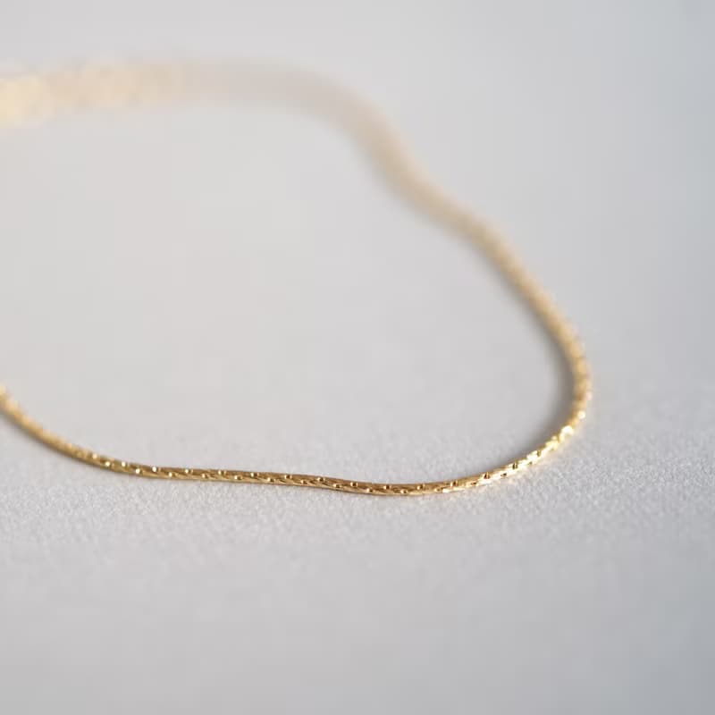 SV925  Mビーディングチェーンブレスレット