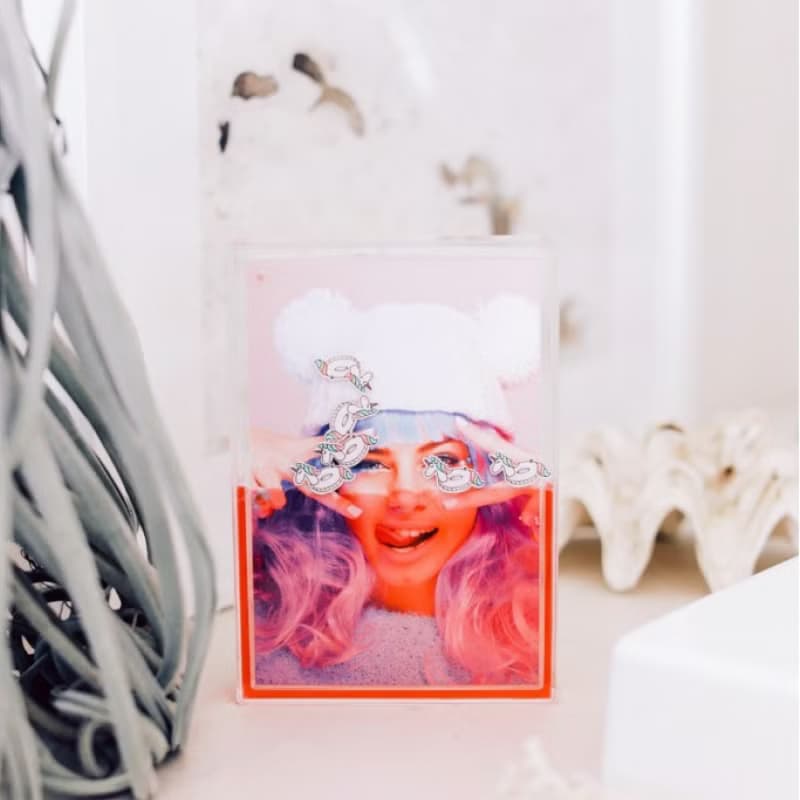 西班牙 DOIY Aqua Photo Frame 浮游液體相框 趣味創意可愛擺件