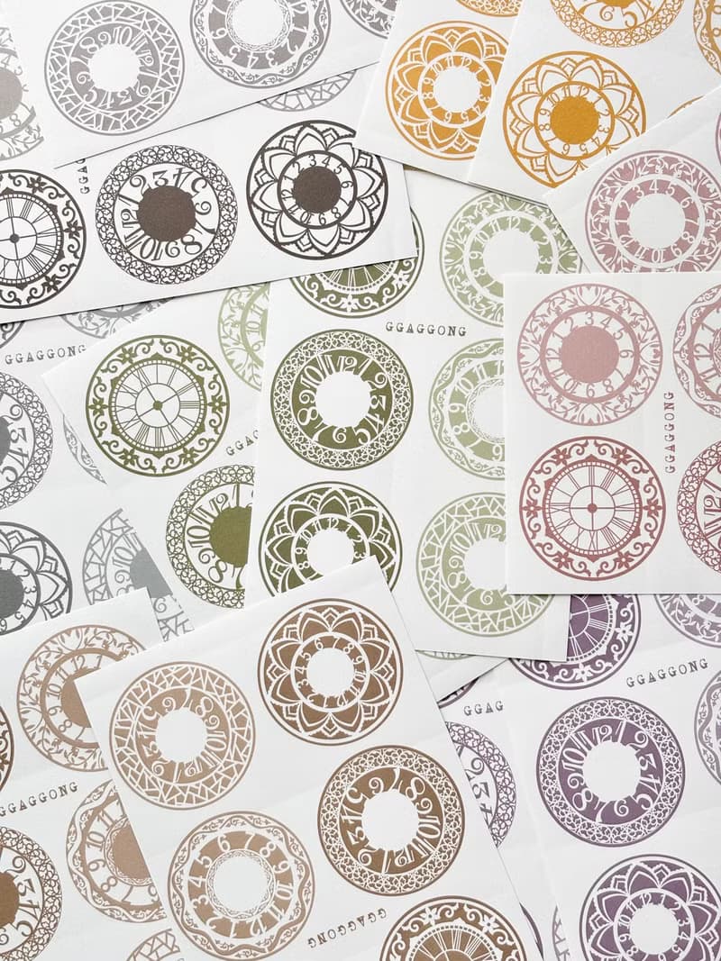 Lace watch Stickers