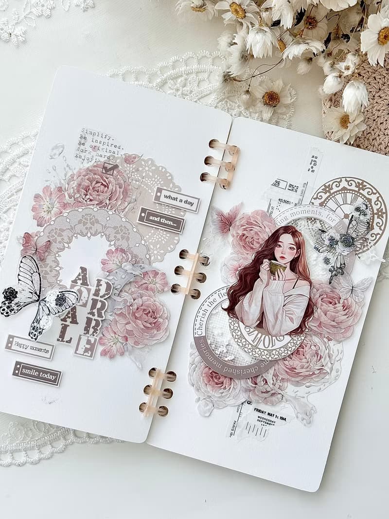 Lace watch Stickers