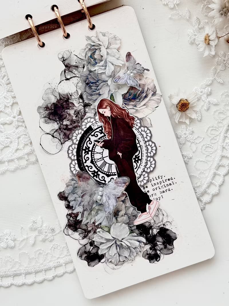 Lace watch Stickers