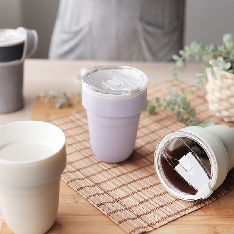 【送禮首選】贈杯帶 | Swanz天鵝瓷 Mizu陶瓷杯-450ml (薄荷綠)