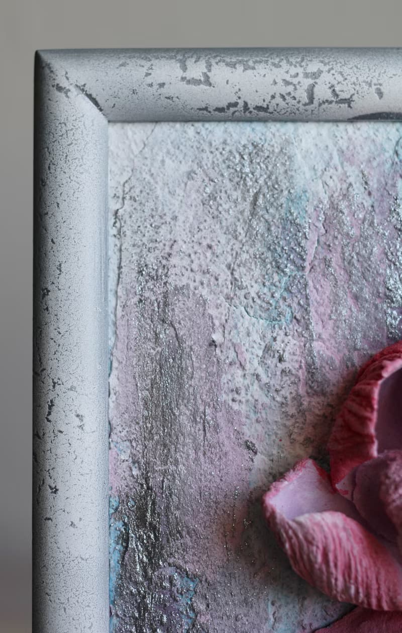 玫瑰 花卉畫 原牆裝飾 極簡主義