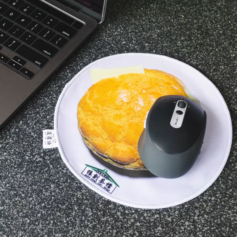 JS028~ 冰火菠蘿油毛巾Mouse Pad
