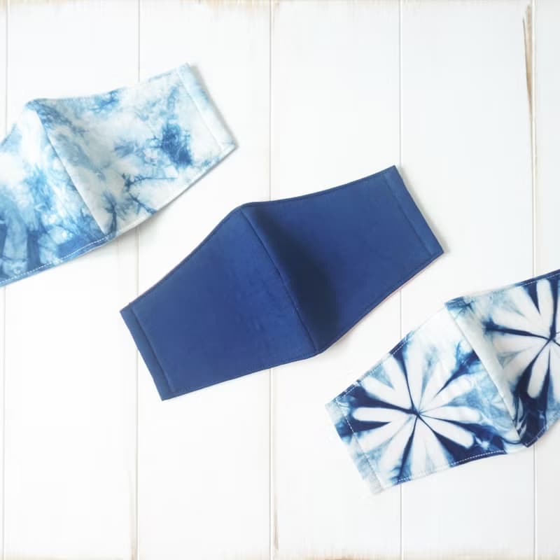 S.A x 藍染立體口罩 Sky/ Liberté/ Spring