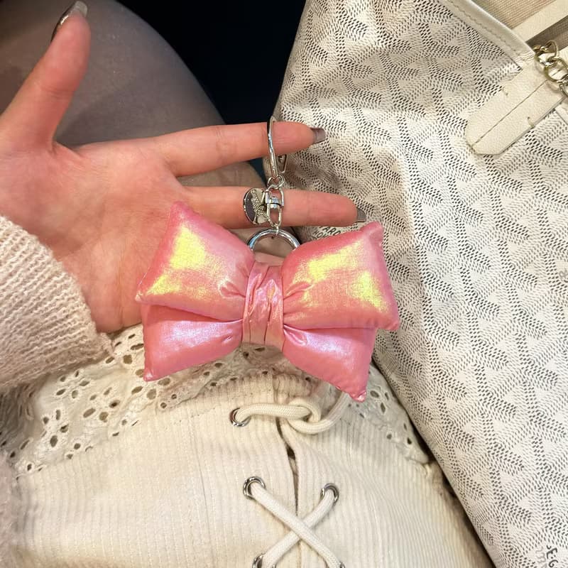 Sweetstore Supply原創胖胖粉色蝴蝶結掛件包配飾