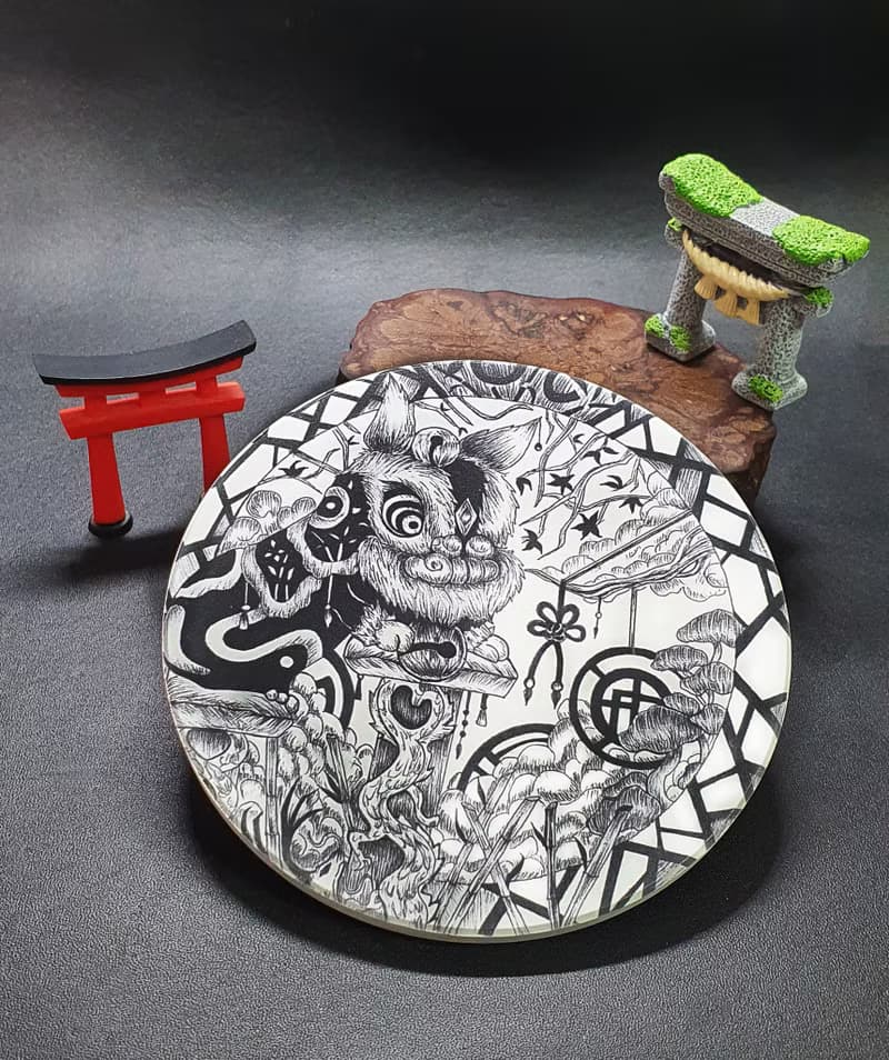 | 東方十二宮 | 陶瓷杯墊-獅子座