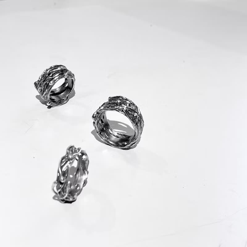 【純銀手作】蔓蔓戒指
