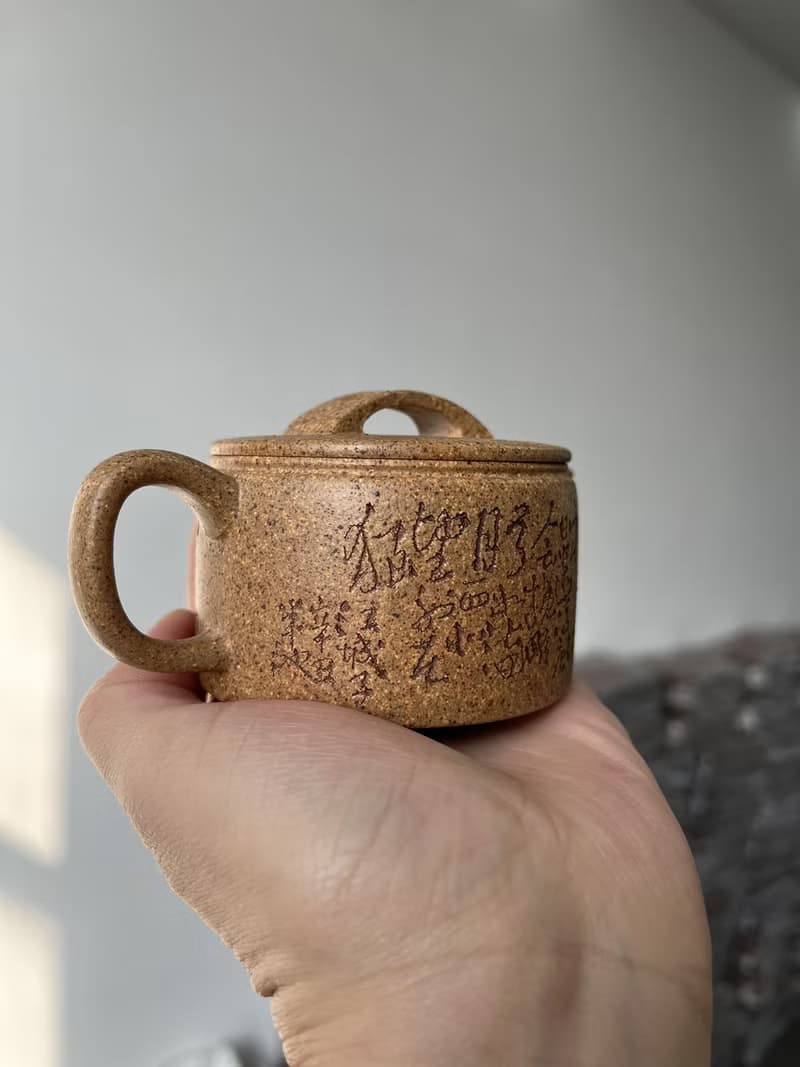 送禮紫砂壺茶壺汉瓦 现货实拍 原矿特高温黄金段 老味十足  20目