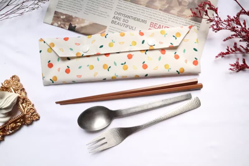 環保餐具袋│防水收納袋:::小橘子 / 夢想白鴿
