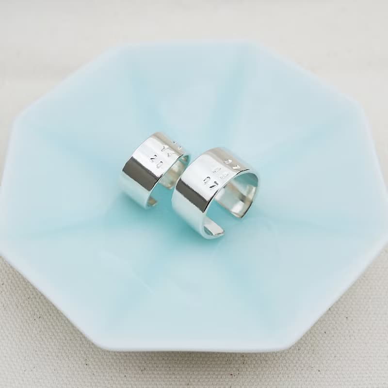 傳情意數字密碼戒 - 純銀款