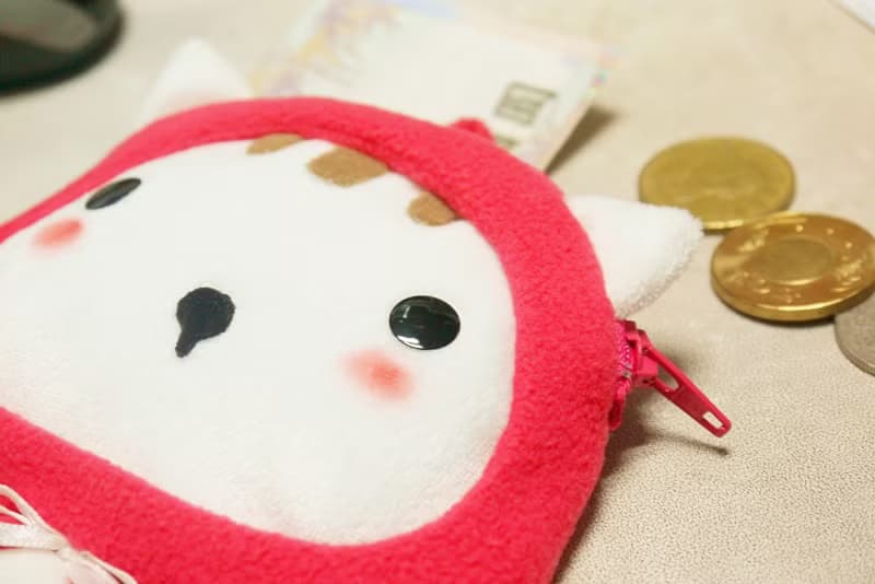 Bucute小紅貓證件套錢包/悠遊卡套/證件夾/獨家發售/手工製作/交換禮物/零錢包