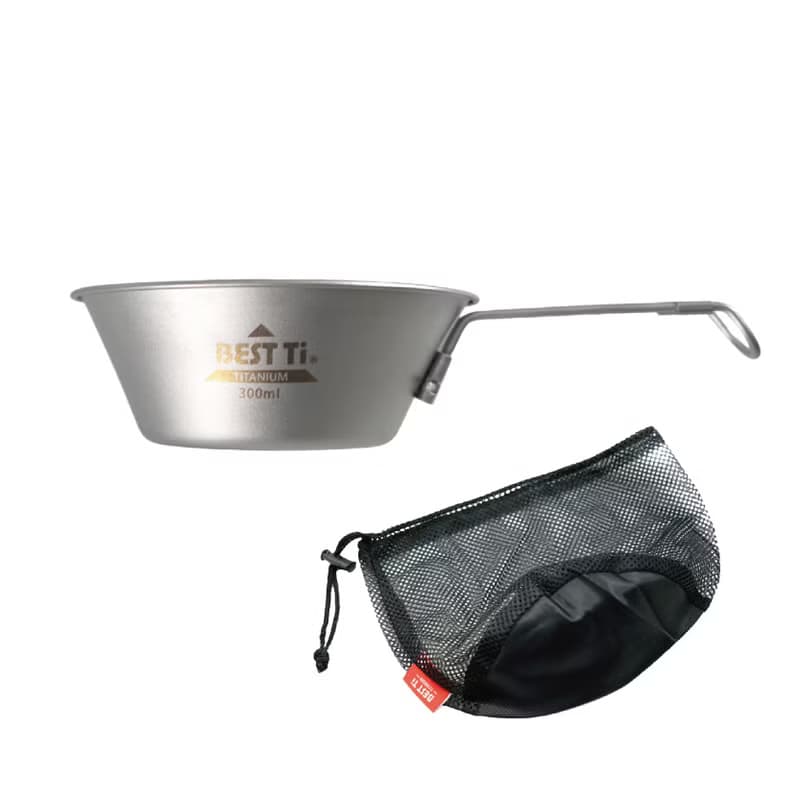 純鈦摺疊餐具 湯匙 叉子 叉匙 雪拉碗