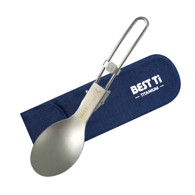 純鈦摺疊餐具 湯匙 叉子 叉匙 雪拉碗