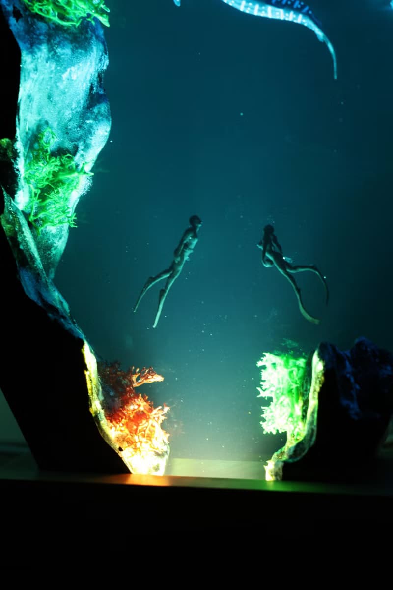 深海豆腐鯊、樹酯實木夜燈、辦公室桌面擺件、居家藝術雕塑、精品