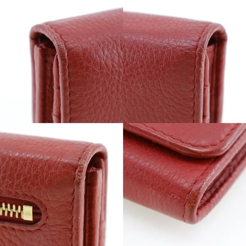 【日本直送】プラダ PRADA ヴィッテロダイノ 長財布 1MH132 レザー 赤 レディース【中古】