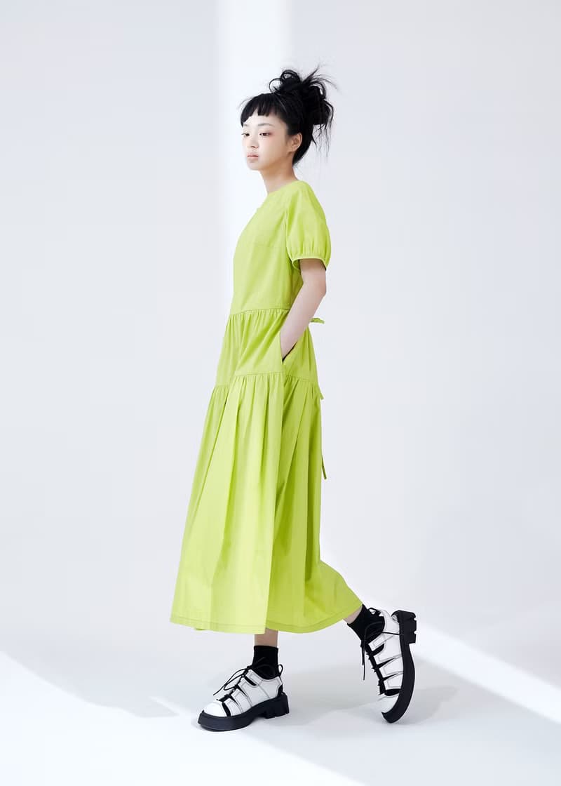 小露背綁帶洋裝