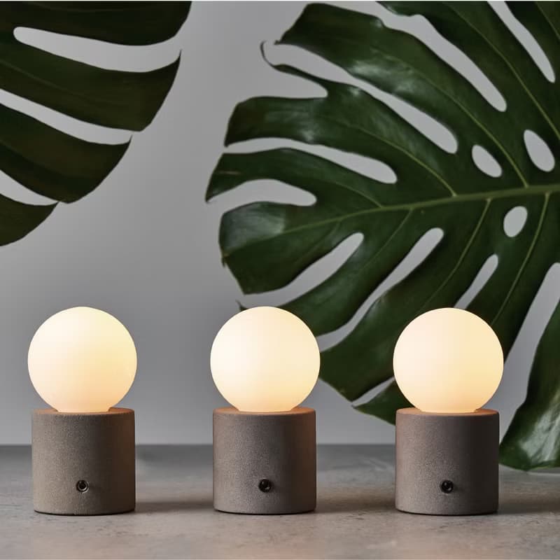 Muse 繆思 水泥造型桌燈 夜燈 床頭燈 交換禮物