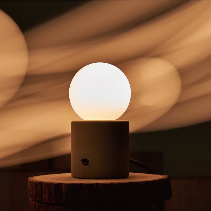 Muse 繆思 水泥造型桌燈 夜燈 床頭燈 交換禮物