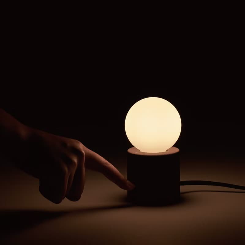 Muse 繆思 水泥造型桌燈 夜燈 床頭燈 交換禮物