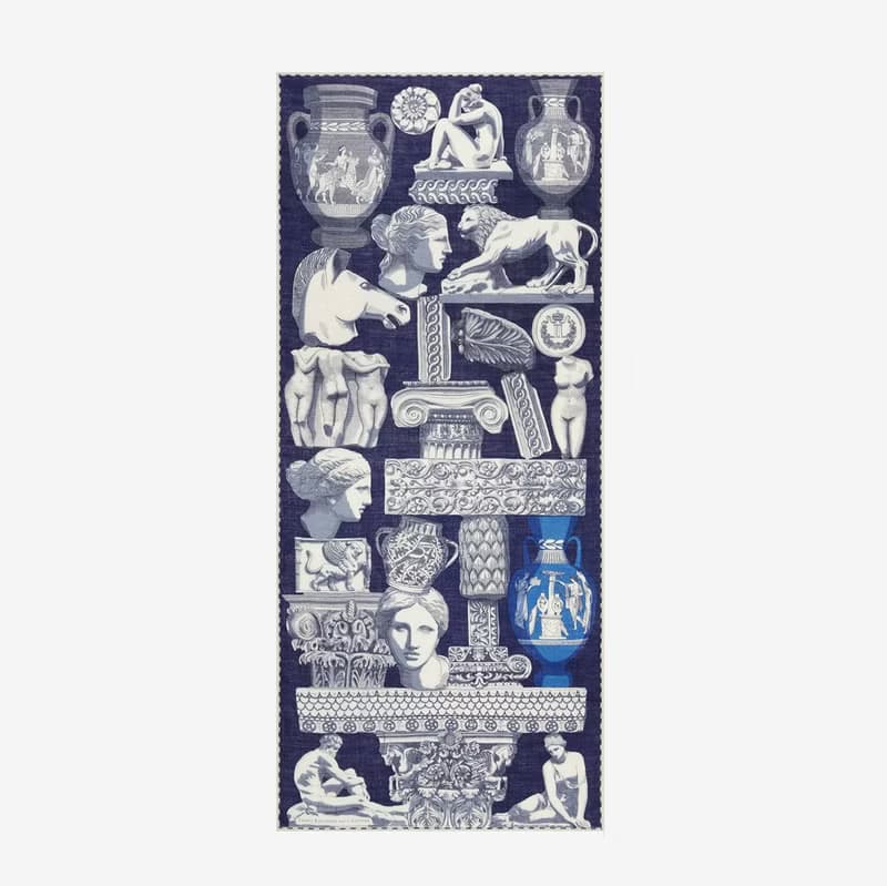 【INOUI EDITIONS】ARCHIVES 羊毛圍巾80 - 夜藍