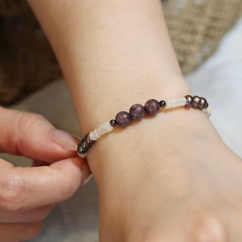 理性沉著  堇青蛋白 能量手鍊