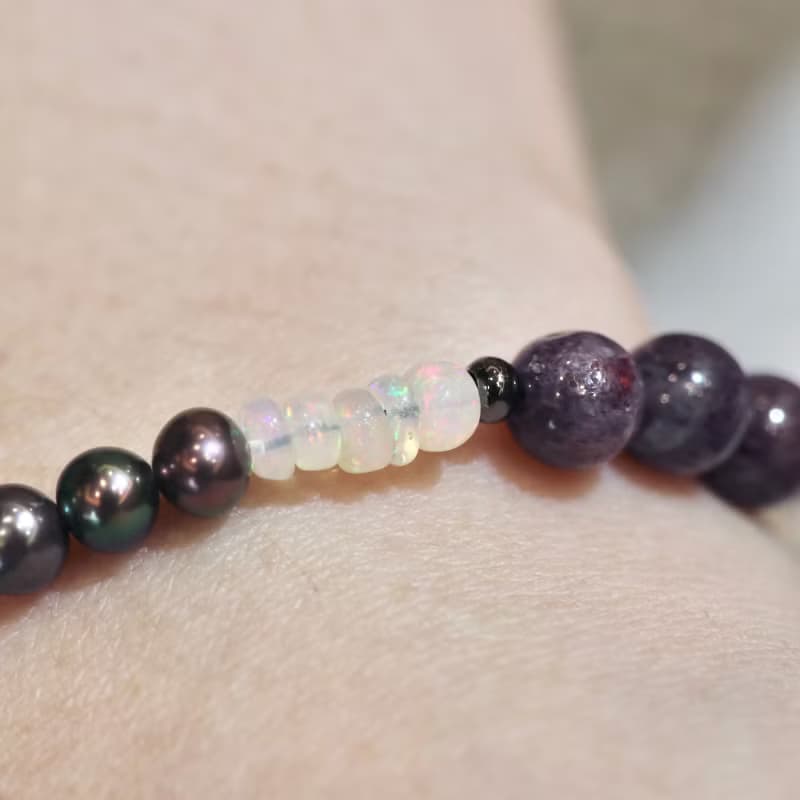 理性沉著  堇青蛋白 能量手鍊