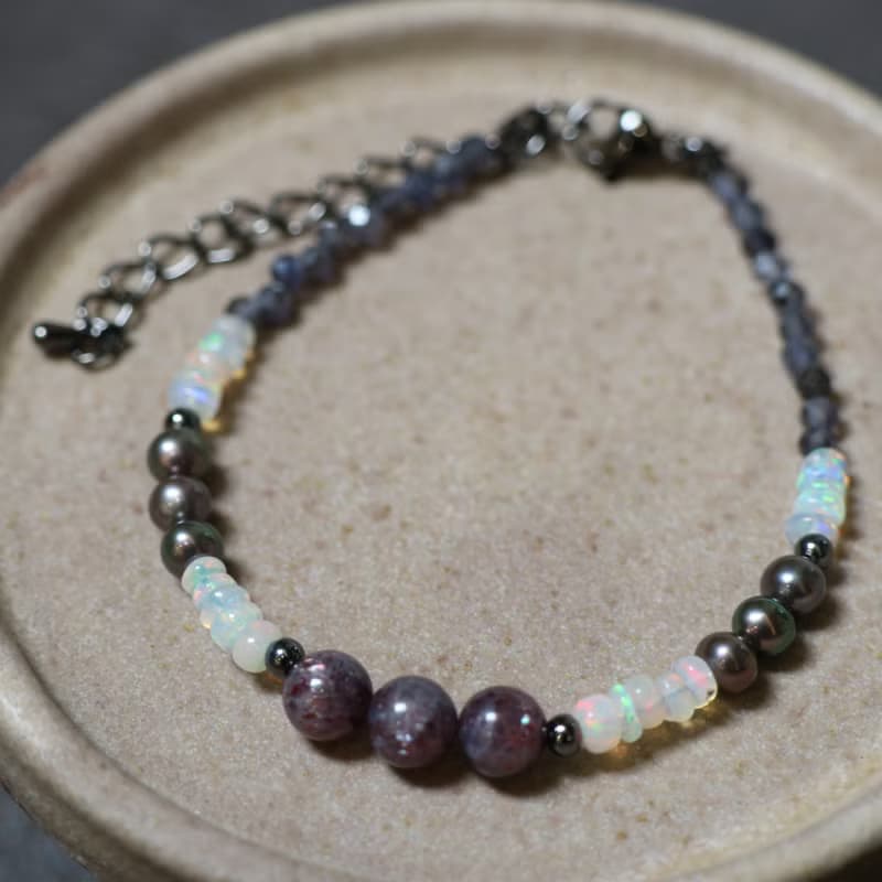 理性沉著  堇青蛋白 能量手鍊