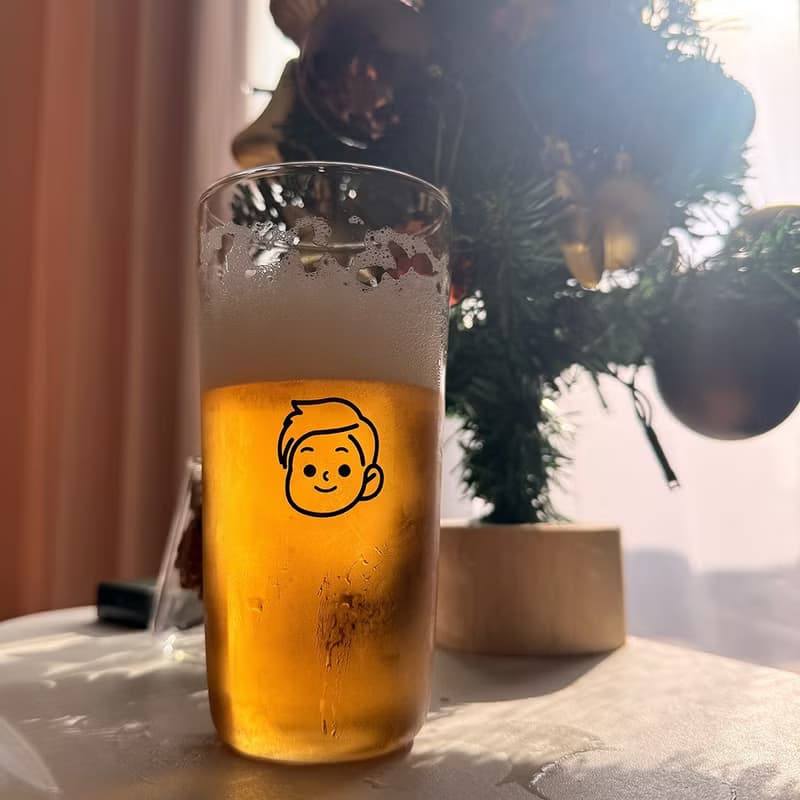 【24H出貨】小情侶啤酒 紅酒杯一組二入 聖誕情人禮物