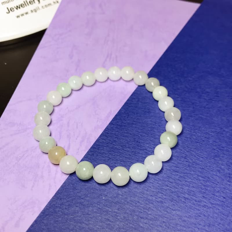多彩翡翠手珠| 天然緬甸玉A貨翡翠| 送禮