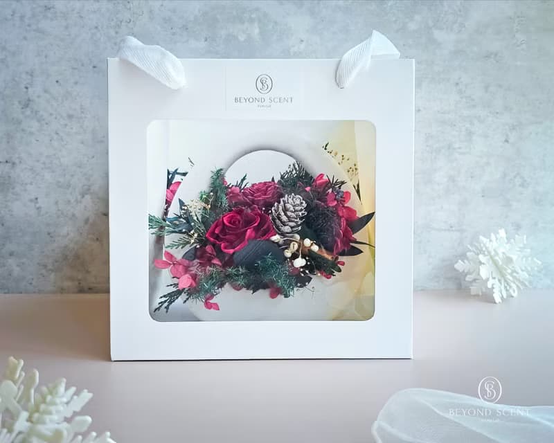 新年耶誕永生擴香桌花