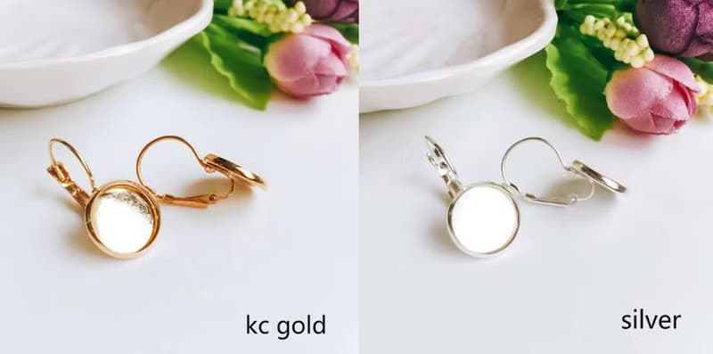 White Flower Bridal earrings Hydrangea Earrings Clip-on Floral earrings