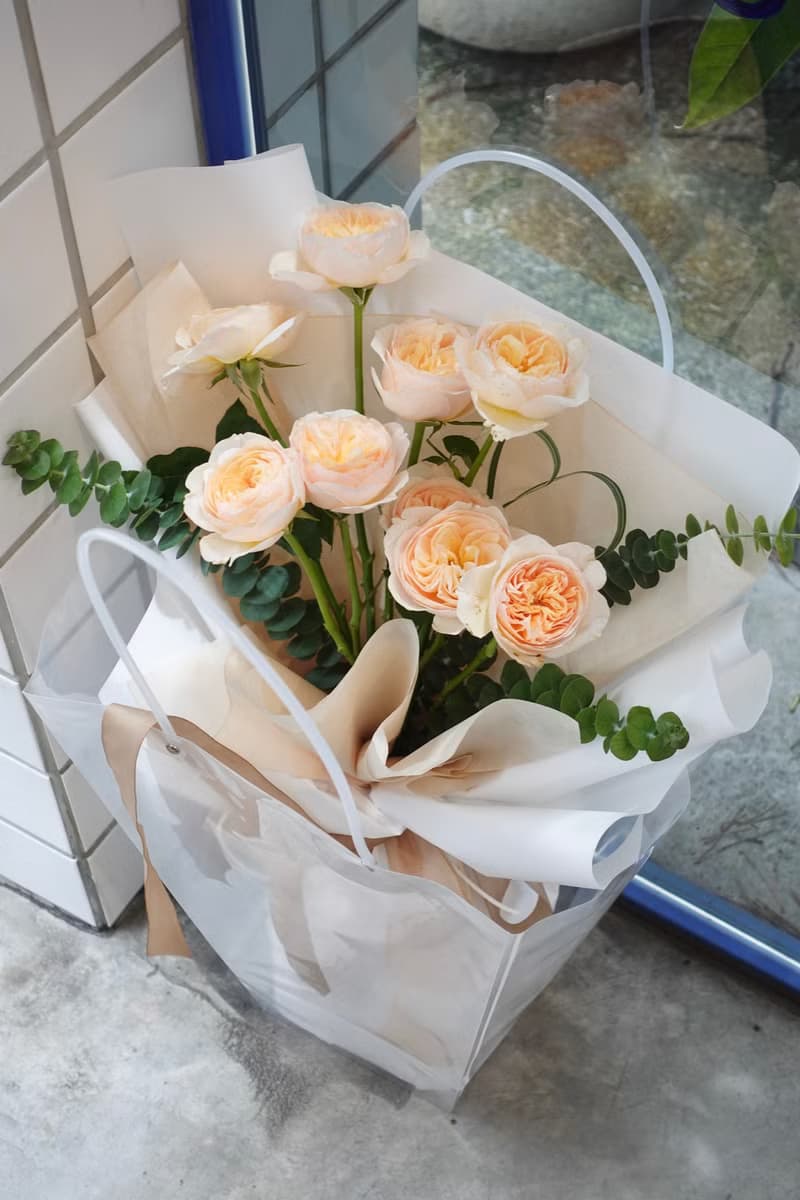 庭園玫瑰花束 韓式花束  生日花束 女友禮物 求婚花束