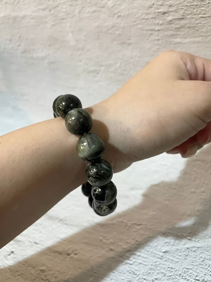 煙霧感 勇氣之石大咪數【森林絲絹系陽起石】稀缺品 /一物一拍